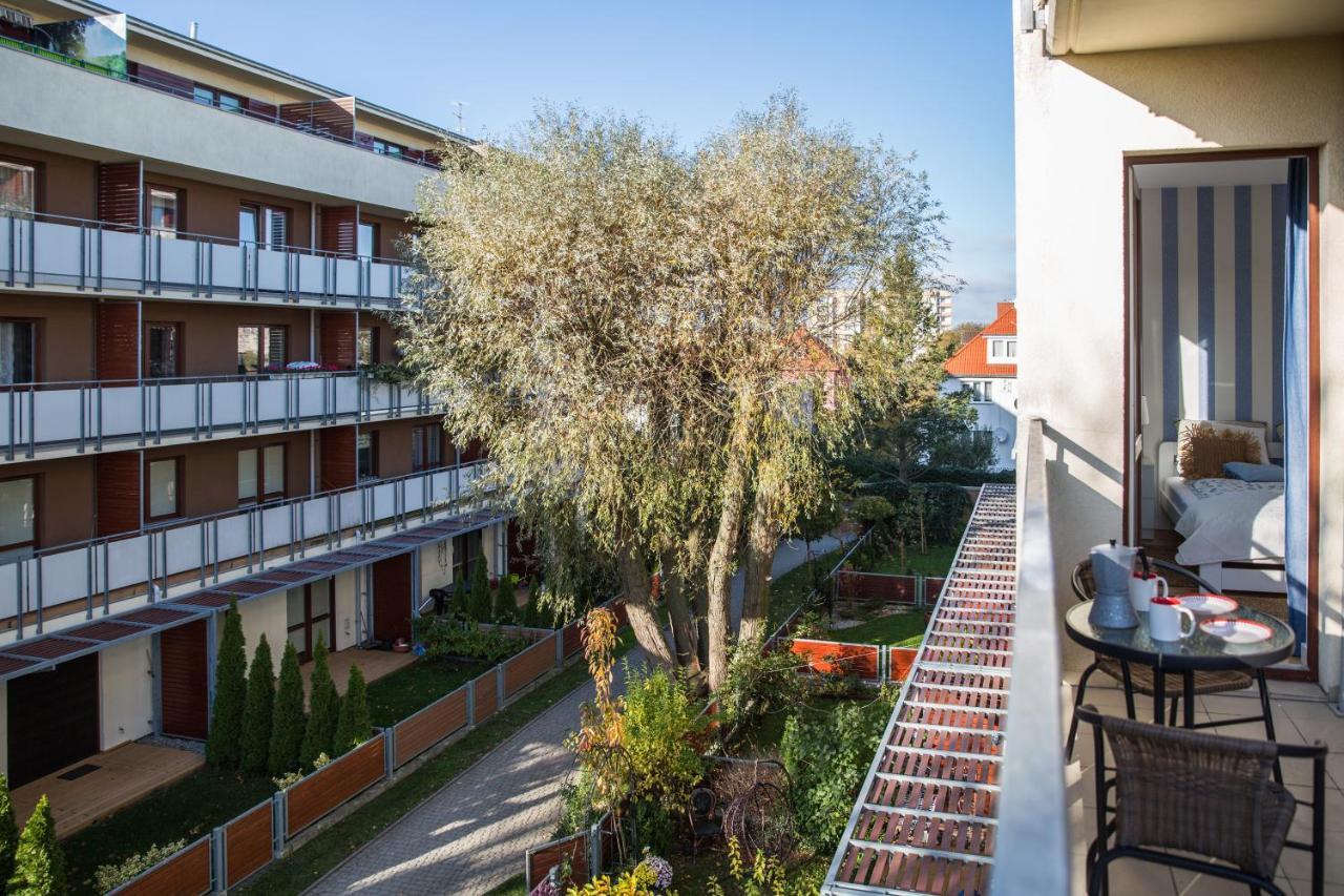 Apartament Seashell Kolobrzeg Bocianie Gniazdo Buitenkant foto